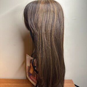 Sensationnel Vera Instant Fashion Wig – Long Straight Bangs – Color S4/27/30